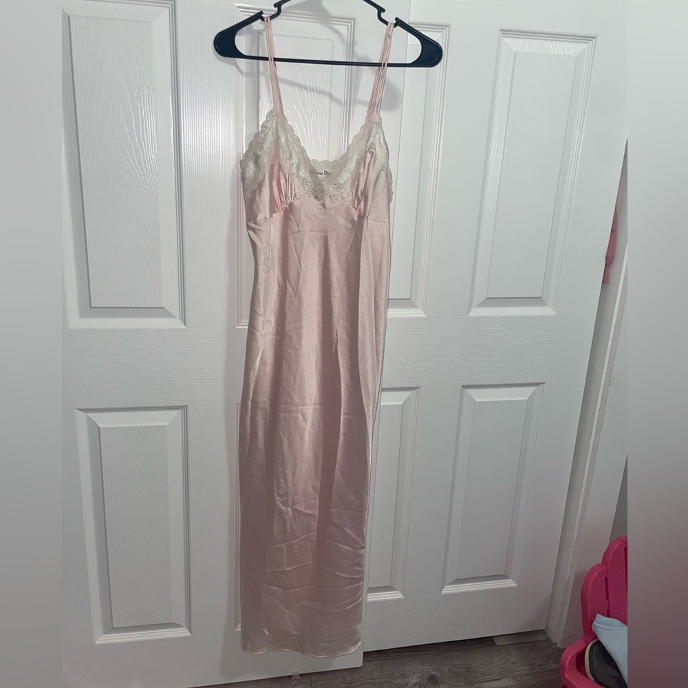 Vintage Christian Dior Nightgown Medium - Picture 1 of 8